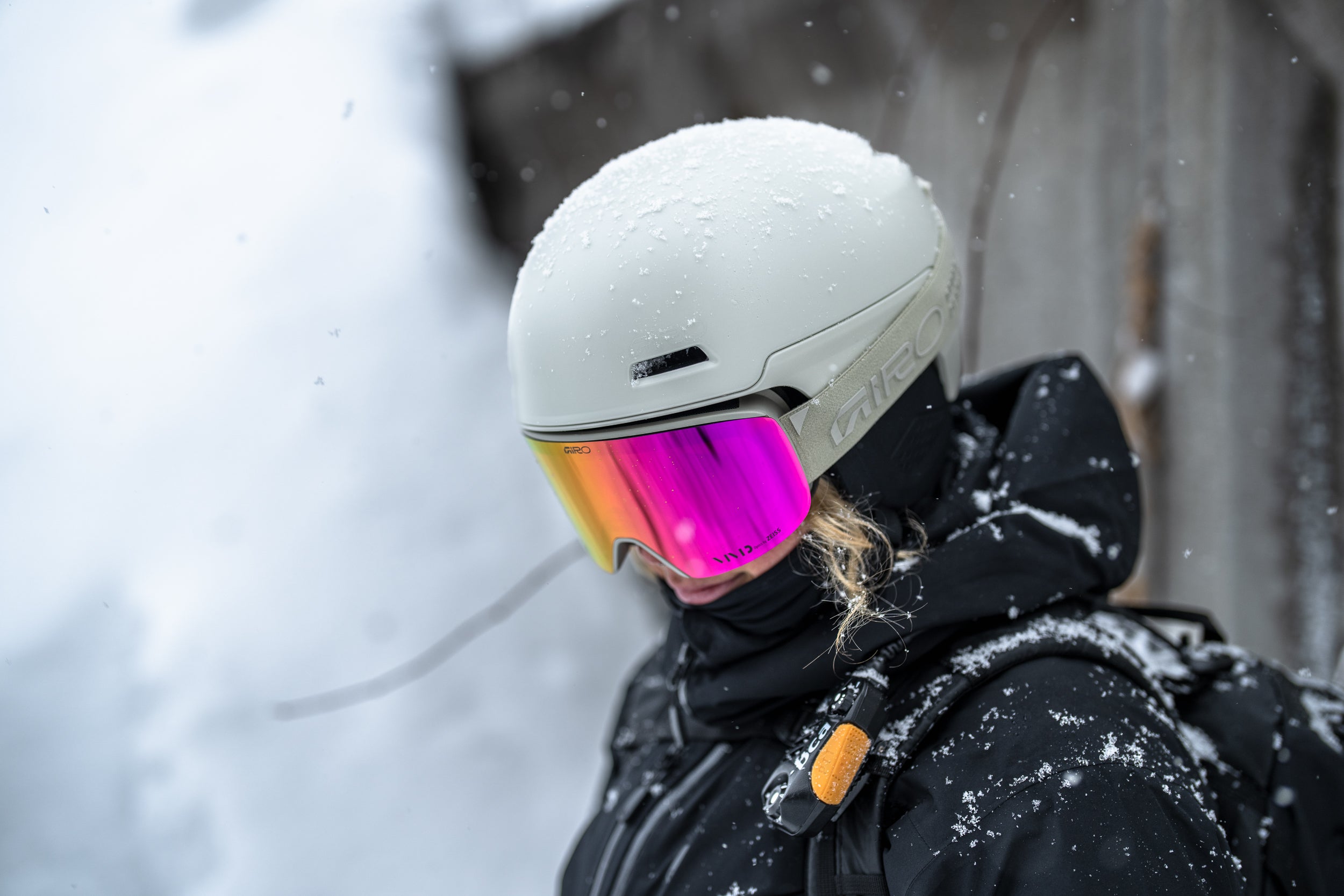 Giro Ella Ski Goggles - Snowboard Goggles for Women - Tiger Lily/Monarch Orange Expedition Strap with Vivid Smoke/Vivid Infrared Lenses Giro Ella Goggles | Quick-Change Lenses \u0026 Anti-Fog Tech \u2013 RACKTRENDZ